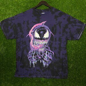 Marvel, Venom, Comic Graphic Tie-dye T-shirt size XL